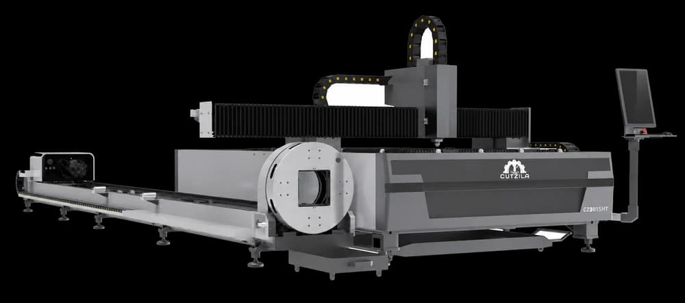 Plate and Tube Fiber Laser Cutting Machine — HT Series