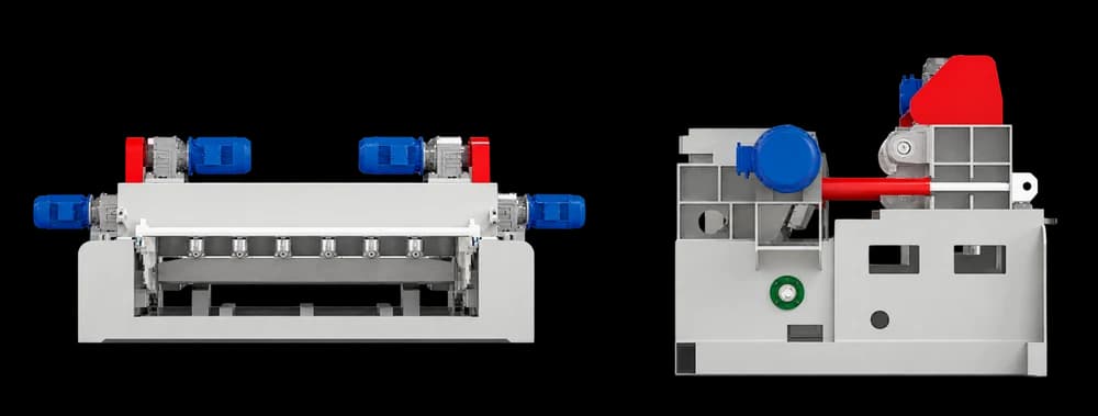 8 ft Heavy-Duty Log Debarking Machine