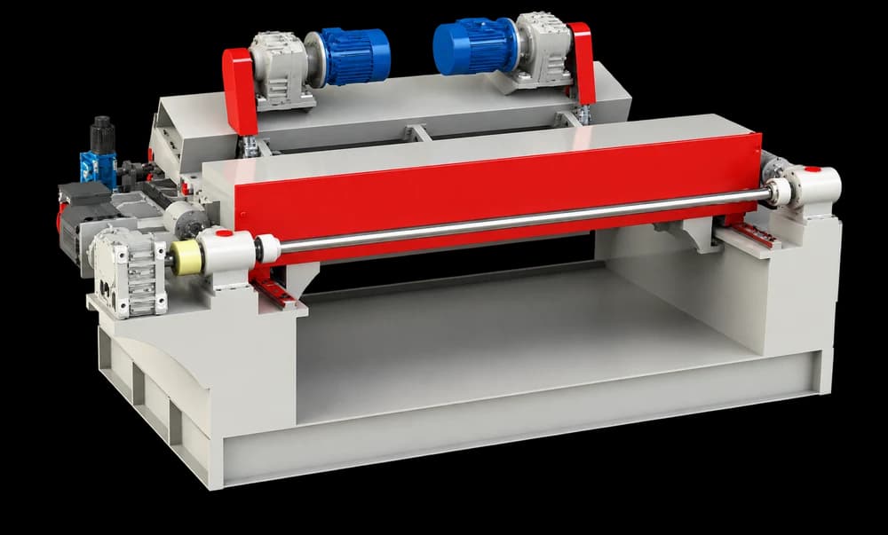 4 ft Heavy-Duty Veneer Peeling Machine