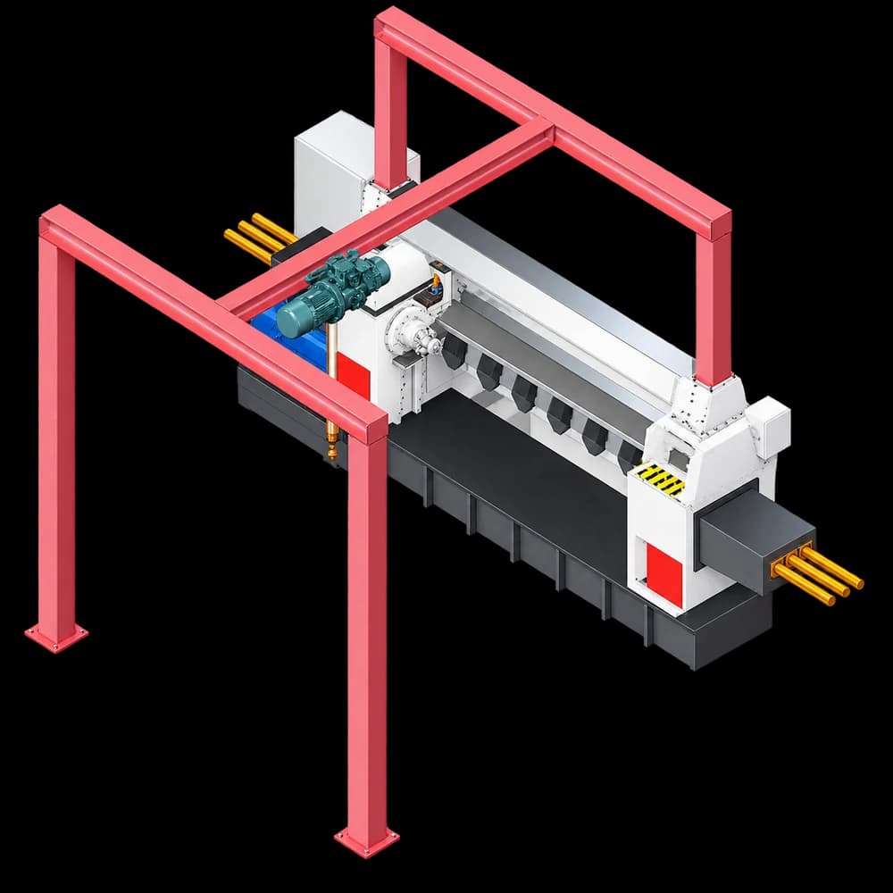 8 ft Hydraulic Double-Chuck Veneer Peeling Machine