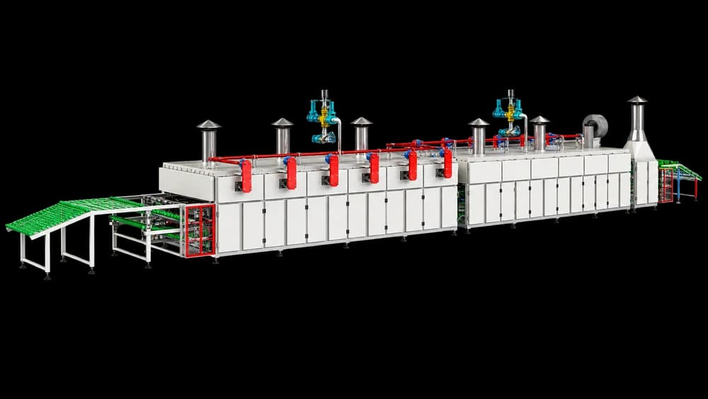 Mesh-Belt Veneer Dryer