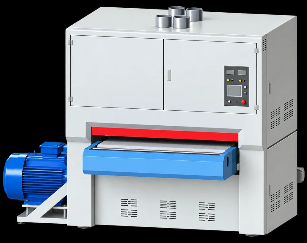 Wide-Belt Thickness Sanding Machine