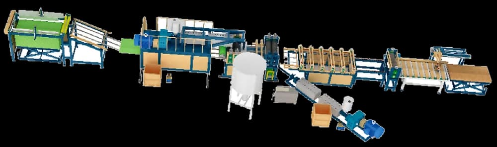 PP Film Coating Line for Construction Plywood
