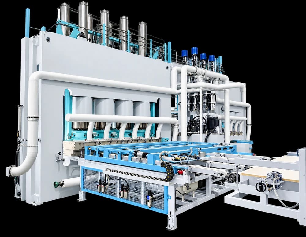 Short-Cycle Lamination Hot Press