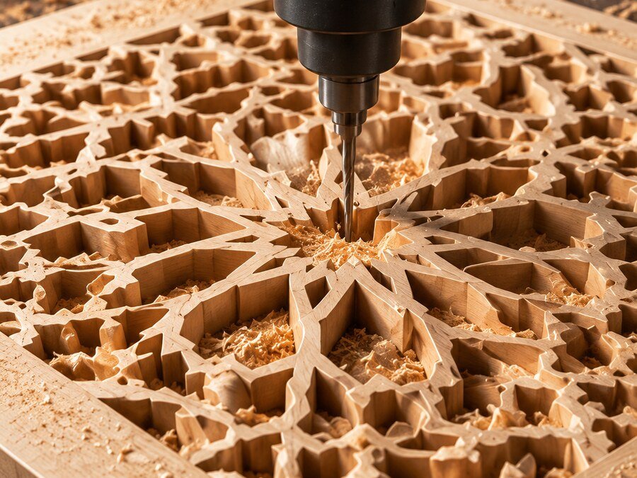 CNC routing / milling sample