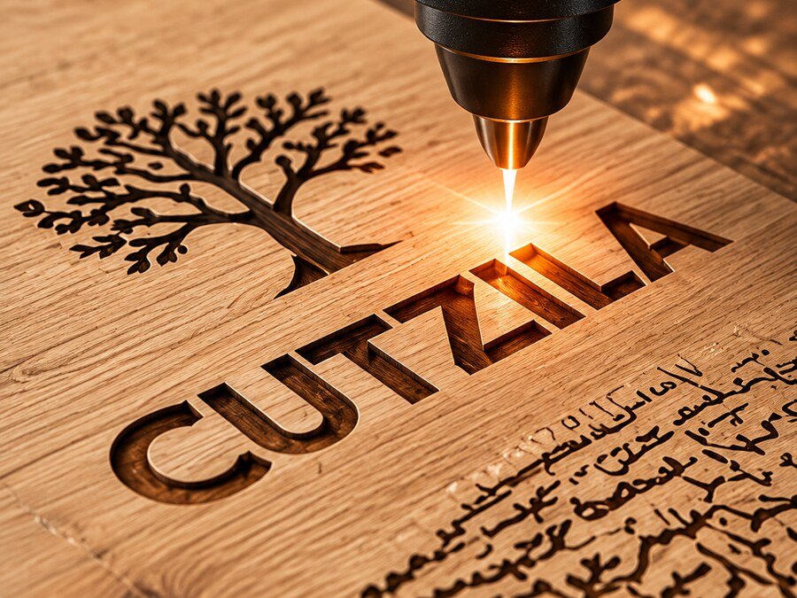 Laser engraving sample