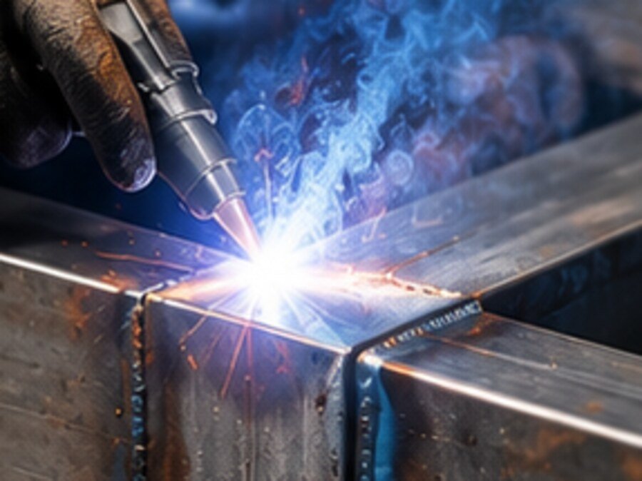 Laser welding sample