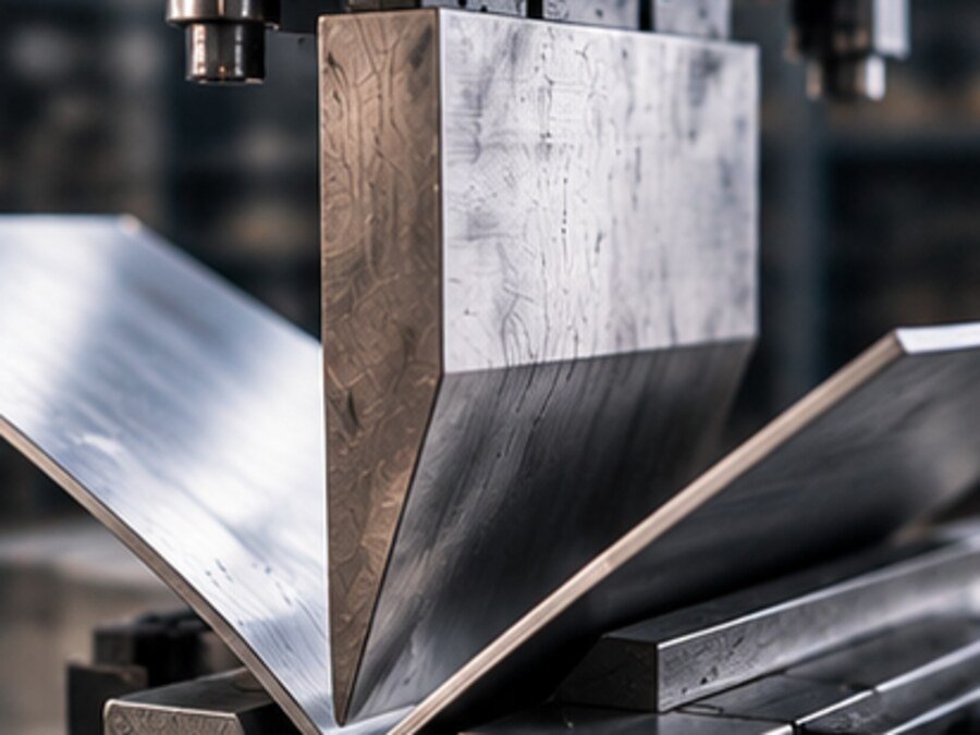 Metal bending sample